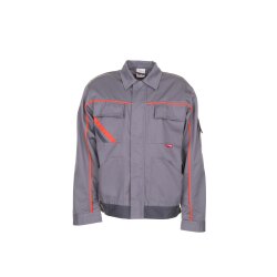 PLANAM Herren V2 Bundjacke VISLINE Zink/Orange/Schiefer