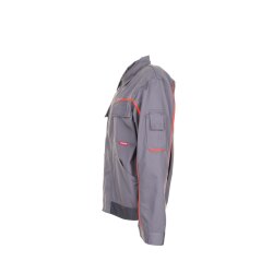 PLANAM Herren V2 Bundjacke VISLINE Zink/Orange/Schiefer