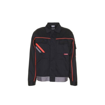 PLANAM Herren V2 Bundjacke VISLINE Schwarz/Orange/Zink