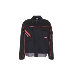 PLANAM Herren V2 Bundjacke VISLINE Schwarz/Orange/Zink