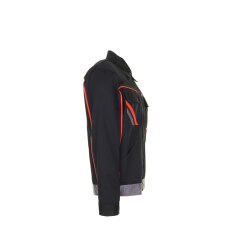PLANAM Herren V2 Bundjacke VISLINE Schwarz/Orange/Zink