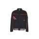 PLANAM Herren V2 Bundjacke VISLINE Schwarz/Orange/Zink