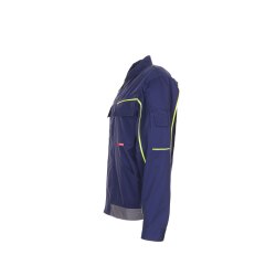 PLANAM Herren V2 Bundjacke VISLINE Marine/Gelb/Zink