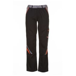 PLANAM Herren Bundhose VISLINE Schwarz/Orange/Zink