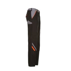 PLANAM Herren Bundhose VISLINE Schwarz/Orange/Zink