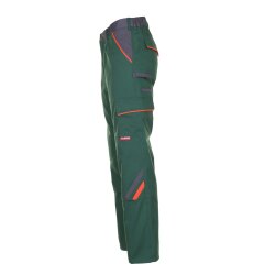 PLANAM Herren Bundhose VISLINE Grün/Orange/Schiefer