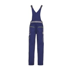 PLANAM Herren Latzhose VISLINE Marine/Gelb/Zink
