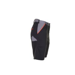 PLANAM Herren Shorts VISLINE Schwarz/Orange/Zink