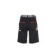 PLANAM Herren Shorts VISLINE Schwarz/Orange/Zink