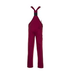 PLANAM Herren Latzhose MG-260 Reißfest Bordeaux