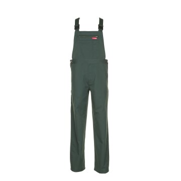PLANAM Herren Latzhose MG-260 Reißfest Mittelgrün