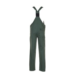 PLANAM Herren Latzhose MG-260 Reißfest Mittelgrün