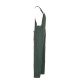 PLANAM Herren Latzhose MG-260 Reißfest Mittelgrün