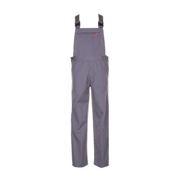 PLANAM Herren Latzhose MG-260 Reißfest Grau