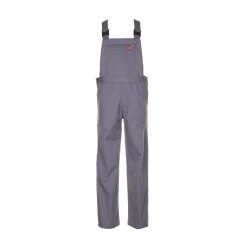 PLANAM Herren Latzhose MG-260 Reißfest Grau