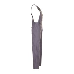 PLANAM Herren Latzhose MG-260 Reißfest Grau