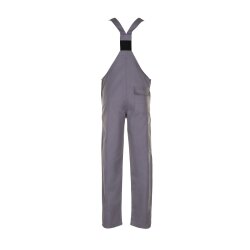 PLANAM Herren Latzhose MG-260 Reißfest Grau