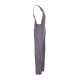 PLANAM Herren Latzhose MG-260 Reißfest Grau