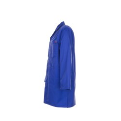 PLANAM Herren Berufsmantel MG-260 Revers Reißfest Kornblumenblau