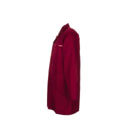 PLANAM Herren Berufsmantel MG-260 Revers Reißfest Bordeaux