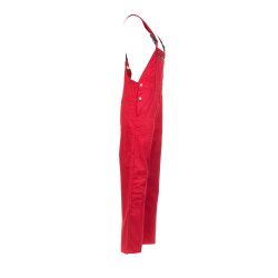 PLANAM Herren Latzhose MG-290 Robust Mittelrot