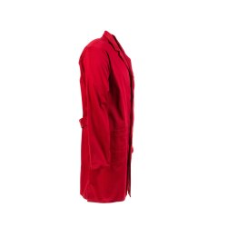 PLANAM Herren Berufsmantel MG-290 Revers Robust Mittelrot