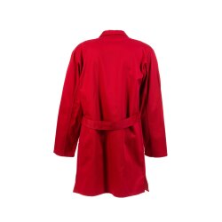PLANAM Herren Berufsmantel MG-290 Revers Robust Mittelrot