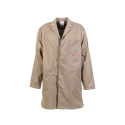 PLANAM Herren Berufsmantel MG-290 Revers Robust Khaki