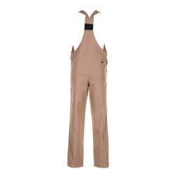 PLANAM Herren Latzhose BW-290 Brustlatztasche Reißfest Khaki