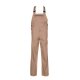 PLANAM Herren Latzhose BW-290 Brustlatztasche Reißfest Khaki