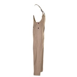 PLANAM Herren Cargo-Latzhose BW-290 Reißfest Khaki