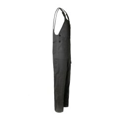 PLANAM Herren Cargo-Latzhose BW-290 Reißfest Grau