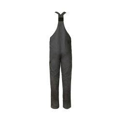 PLANAM Herren Cargo-Latzhose BW-290 Reißfest Grau