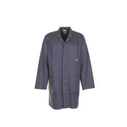 PLANAM Herren Berufsmantel BW-290 Revers Reißfest Grau
