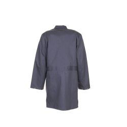 PLANAM Herren Berufsmantel BW-290 Revers Reißfest Grau