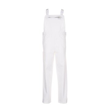 PLANAM Herren Latzhose BW-270 Latztasche Weiß