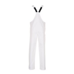 PLANAM Herren Latzhose BW-270 Latztasche Weiß