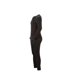 PLANAM Herren Set-180g/m² FUNKTIONSUNTERWÄSCHE Schwarz