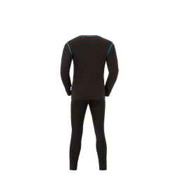 PLANAM Herren Set-180g/m² FUNKTIONSUNTERWÄSCHE Schwarz