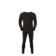 PLANAM Herren Set-180g/m² FUNKTIONSUNTERWÄSCHE Schwarz