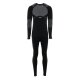 PLANAM Herren Set-250g/m² FUNKTIONSUNTERWÄSCHE Schwarz