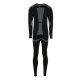 PLANAM Herren Set-250g/m² FUNKTIONSUNTERWÄSCHE Schwarz