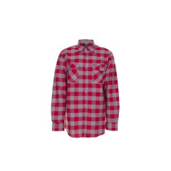 Planam Hemden Herren Squarehemd rot zink Modell 0493