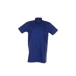 Planam Hemden Herren Köperhemd 1/4-Arm dunkelblau Modell 0418