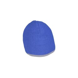 PLANAM Strickmütze 2-farbig ZUBEHÖR Wendemütze Kornblau/Zink