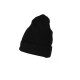 PLANAM Strickmütze mit Umschlag ZUBEHÖR Stretch Schwarz