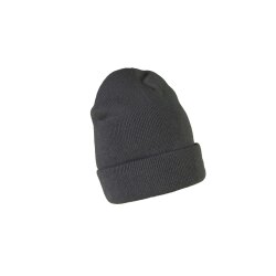 PLANAM Strickmütze mit Umschlag ZUBEHÖR Stretch Schiefer