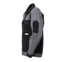 PLANAM Herren Bundjacke HIGHLINE Schwarz/Schiefer/Zink