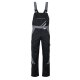 PLANAM Herren Latzhose HIGHLINE Schwarz/Schiefer/Zink