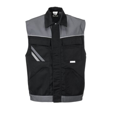 PLANAM Unisex Weste HIGHLINE Schwarz/Schiefer/Zink